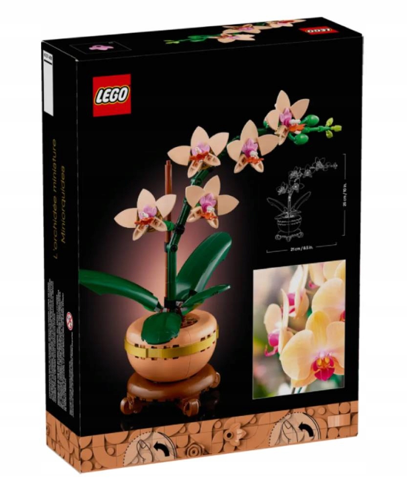 LEGO 10343 Mini Orchideja Liczba elementów 274