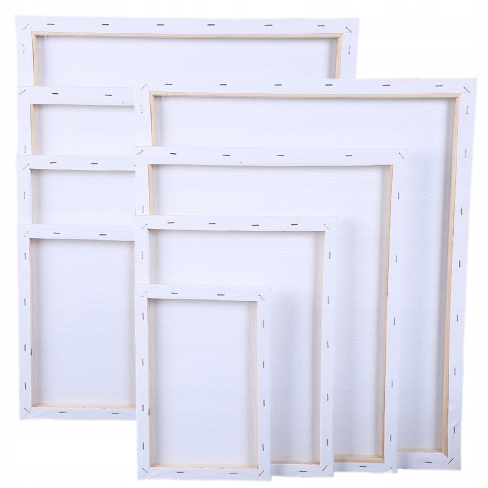 Malířská Podobraza Sada 8 Plátna Blejtram Malířské Plátno Pro Malování 40X50