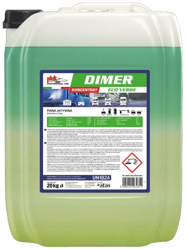 Atas Plak Dimer Eco Verde Piana Aktywna Koncentrat 20KG