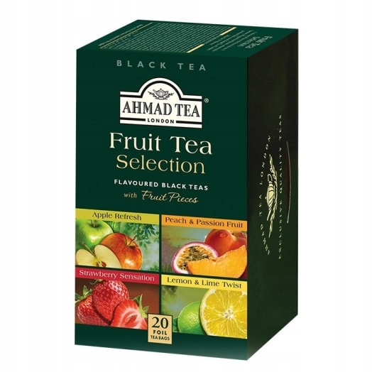 Levně Ahmad Tea Výběr ovocných čajů Čaj 20 sáčků