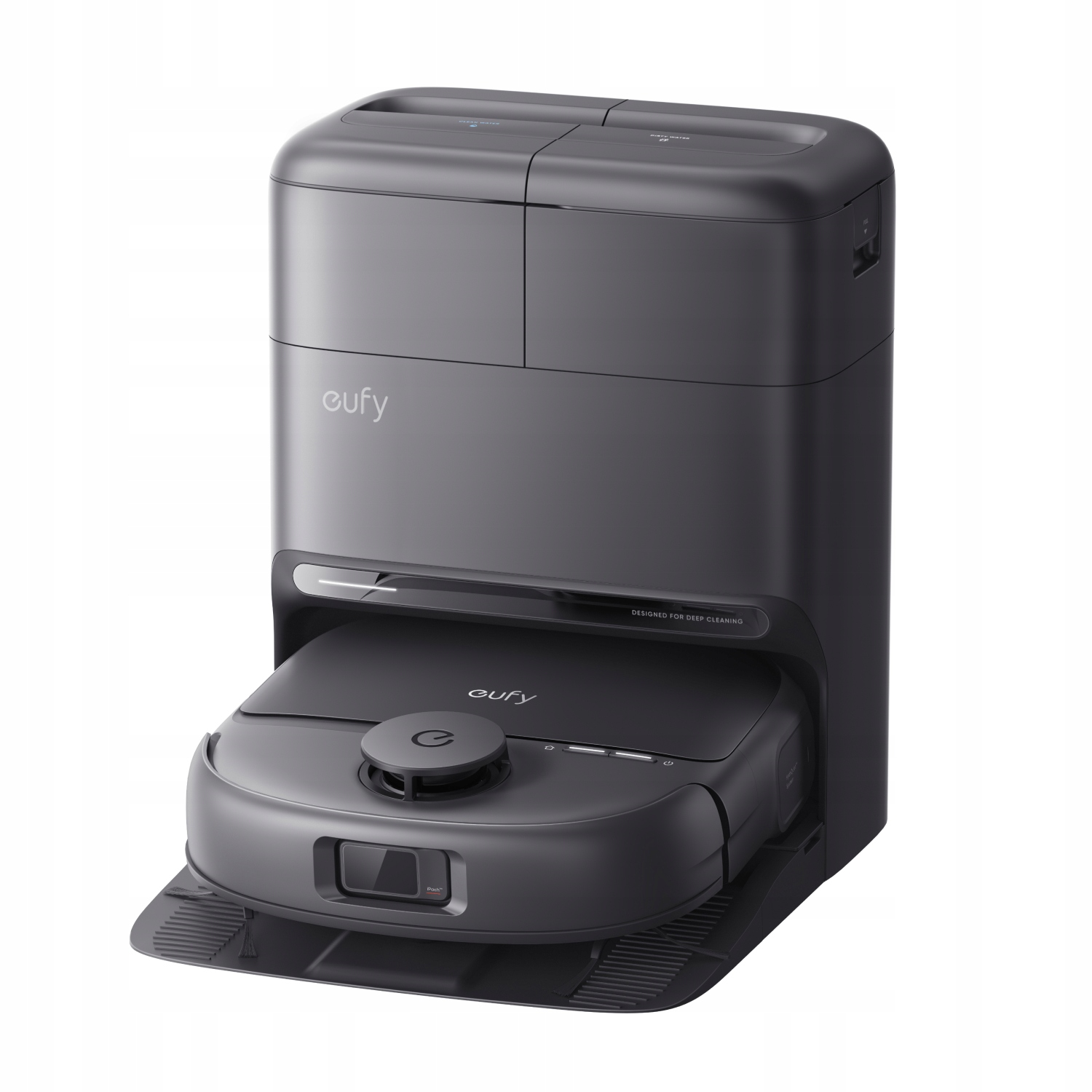 eufy Robot Odkurzający C28, Mop Samooczyszczający HydroJet, Siła ssania 15000 Pa