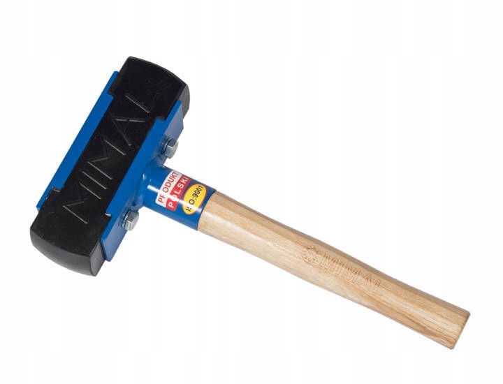Młotek Mbm 03 brukarski gumowy 2,7 kg 385 mm Mimal
