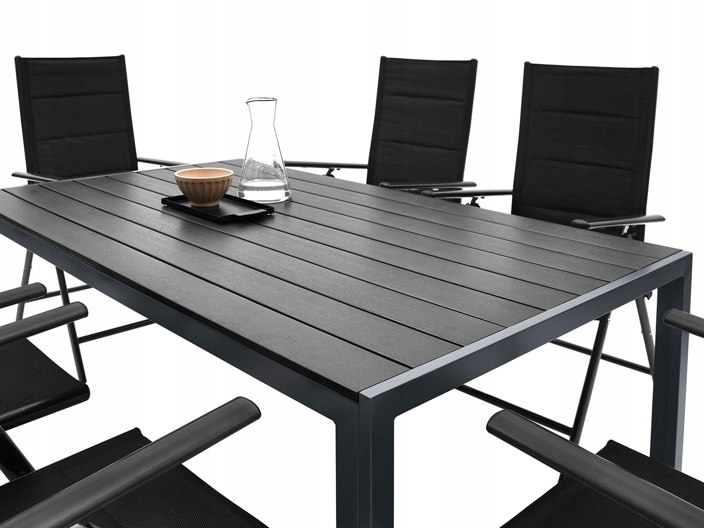 MEBLE OGRODOWE ZESTAW STÓŁ 6+1 NA TARAS BALKON Rodzaj stół i krzesła