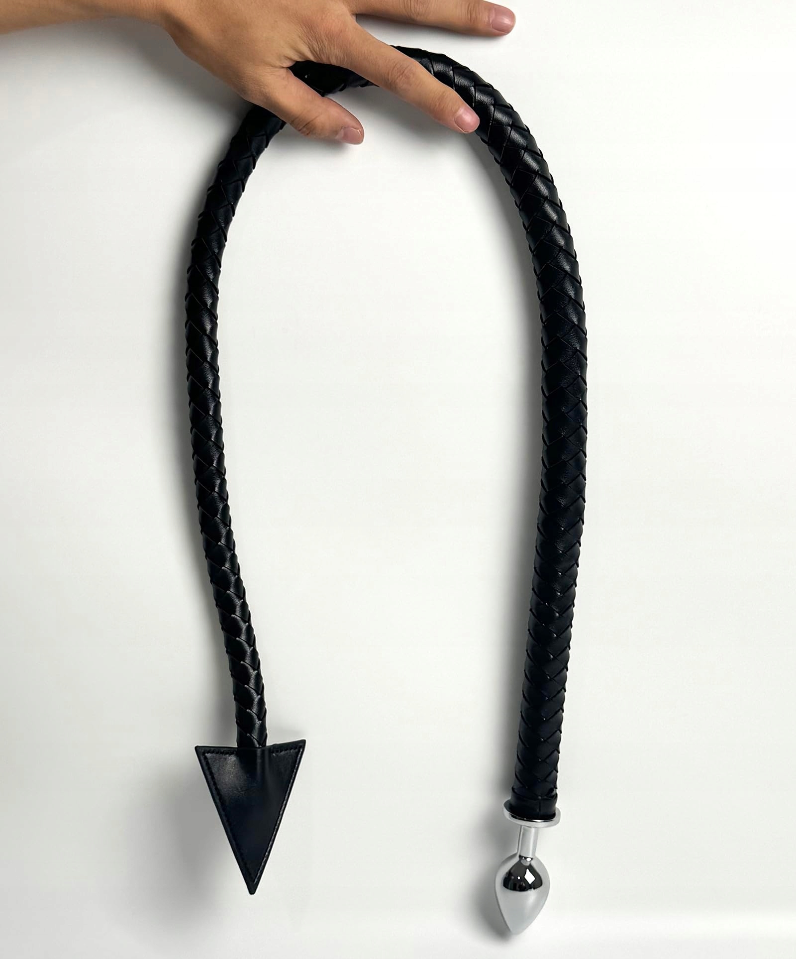 YILUQIFLY Korek Analny Metalowy 108cm BDSM Stymulacja G-Punktu Czarny — miniatura 5