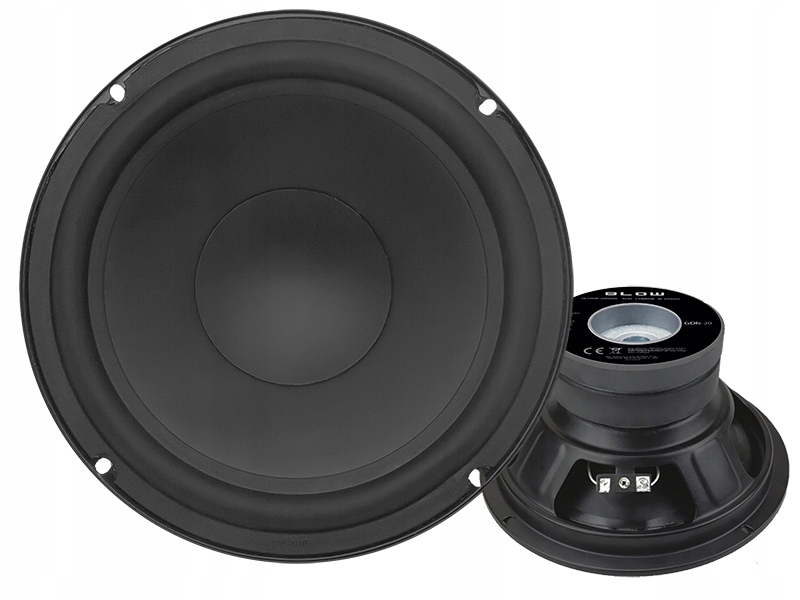 2x GŁOŚNIK NISKOTONOWY UNIWERSALNY 8Ohm 300W 2 szt Model GDN20