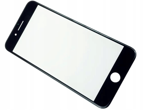 iPhone 7 SZYBKA LCD SZKŁO WYŚWIETLACZA z ramką + OCA CZARNY BLACK Pasuje do marki Apple