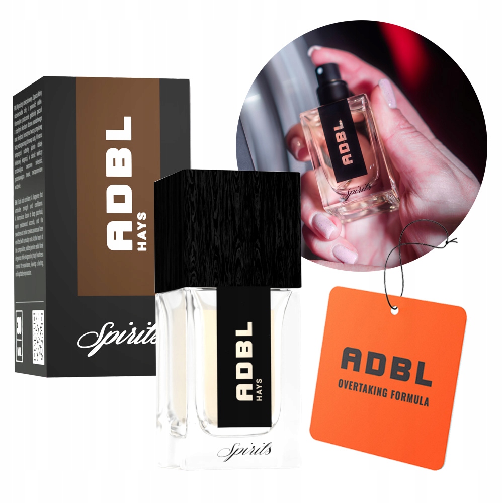 Adbl Spirits Hays Perfumy +zawieszka Zapach Do Samochodu Auta Samochodowy