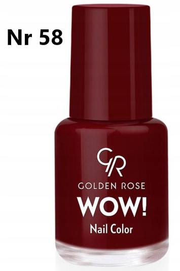 Golden Rose Wow Nail Color 6ml 58