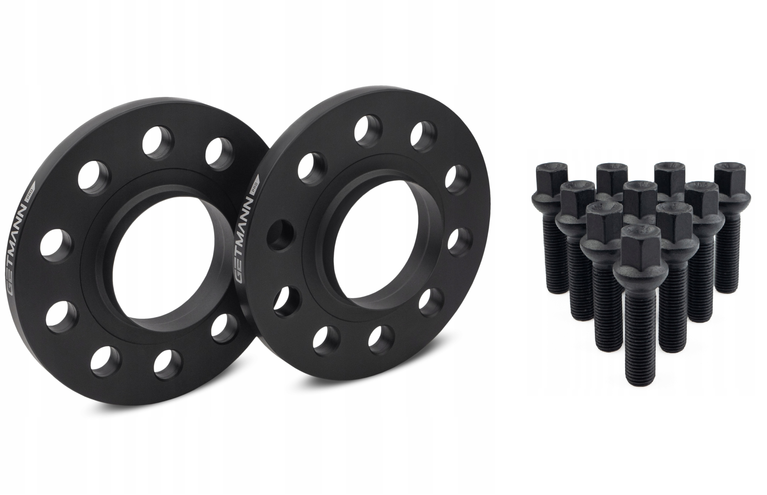 Průchozí distanční prvky 15 mm 5x112 66.6 Mercedes šrouby M14x1.5
