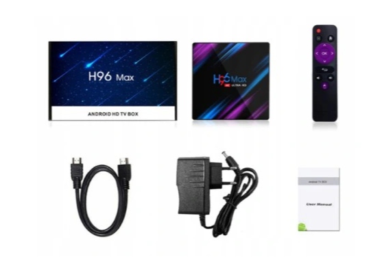 Dekoder tunera H96MAX Smart TV Box 4/64 GB Kod producenta H96 MAX