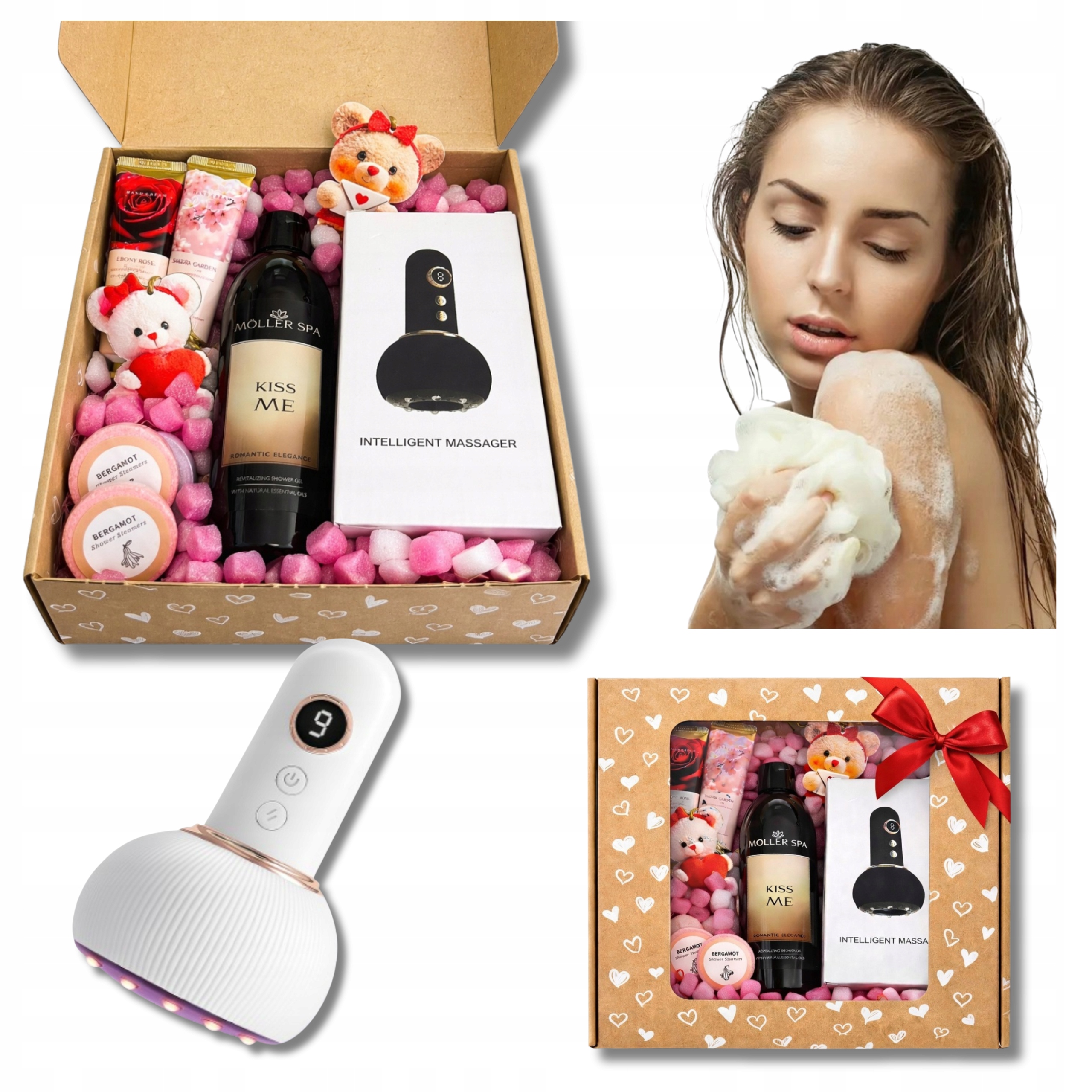 Zestaw Pielęgnacyjny Dla Kobiet Spa Masaż Idealny Dla Ukochanej