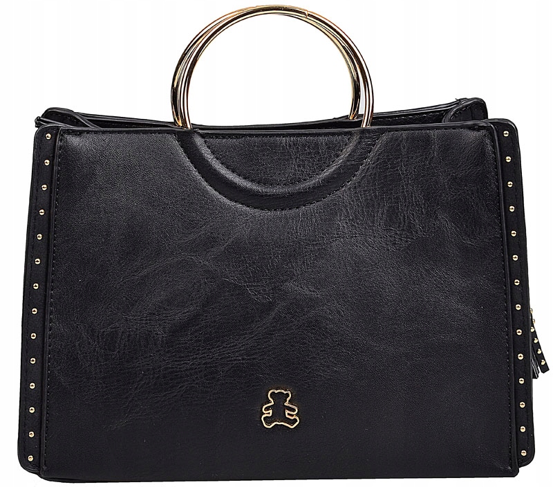 LuluCastagnette Torebka Damska kuferek do ręki MISIO PASEK na ramię Marka Lulu Castagnette