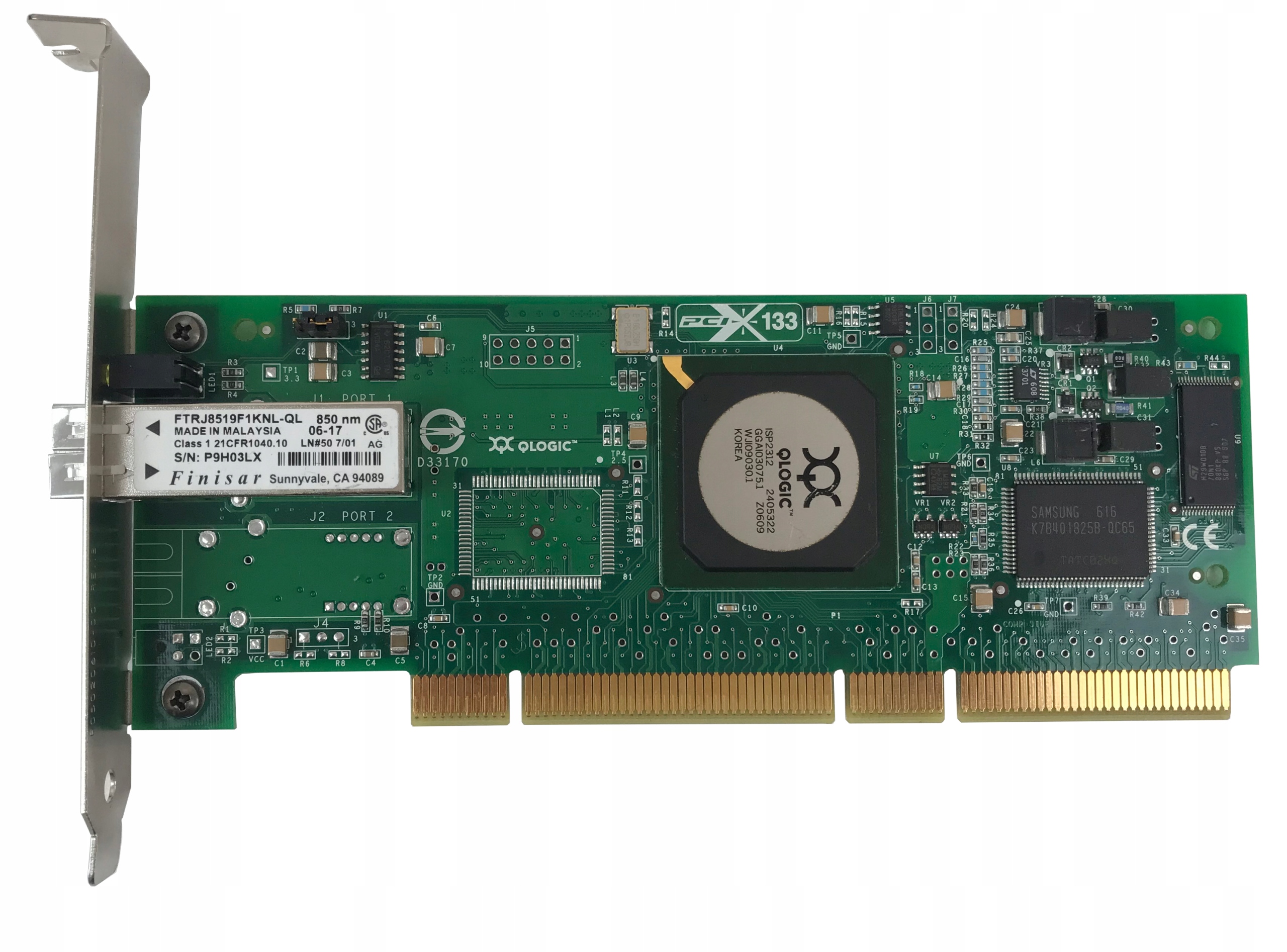Kontroler QLOGIC FTRJ8519F1KNL-QL 1CH 2GB PCIX