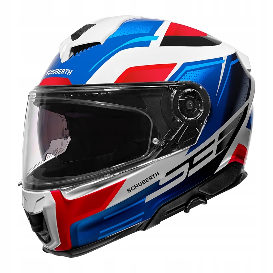 Motocyklová Prilba Schuberth S3 Storm Blue Integrálny Lesk S Blendou, veľkosť S