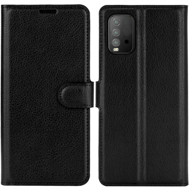 

Litchi Etui Skórzane Portfel Do Redmi 9T