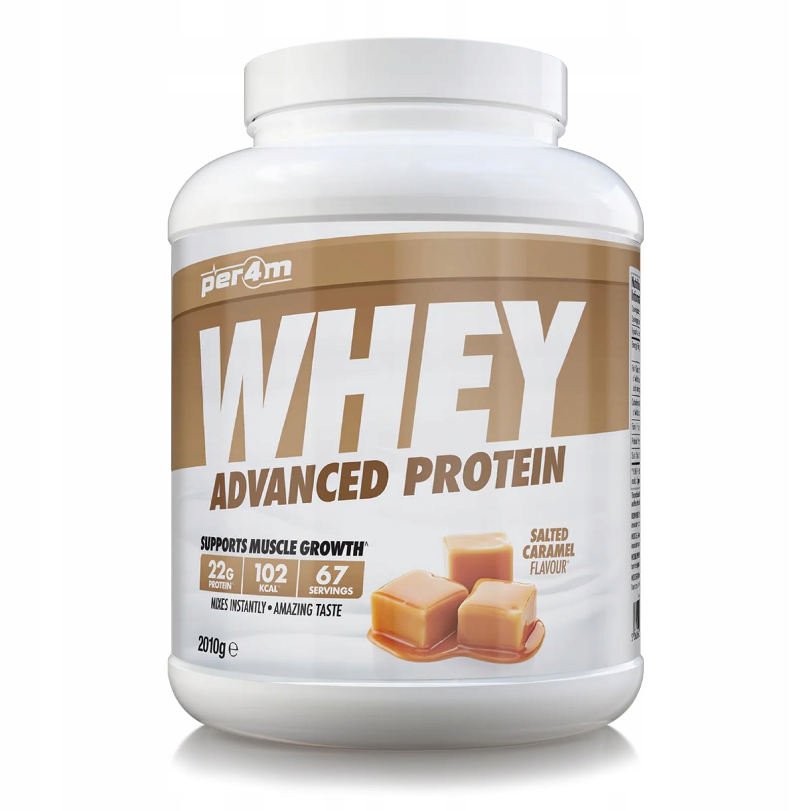 Per4m Whey Advanced Protein Salted Caramel 2kg – hustá protein