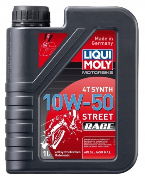 

Liqui Moly 1502 Motorbike 4T Synth 10W50 Race 1L