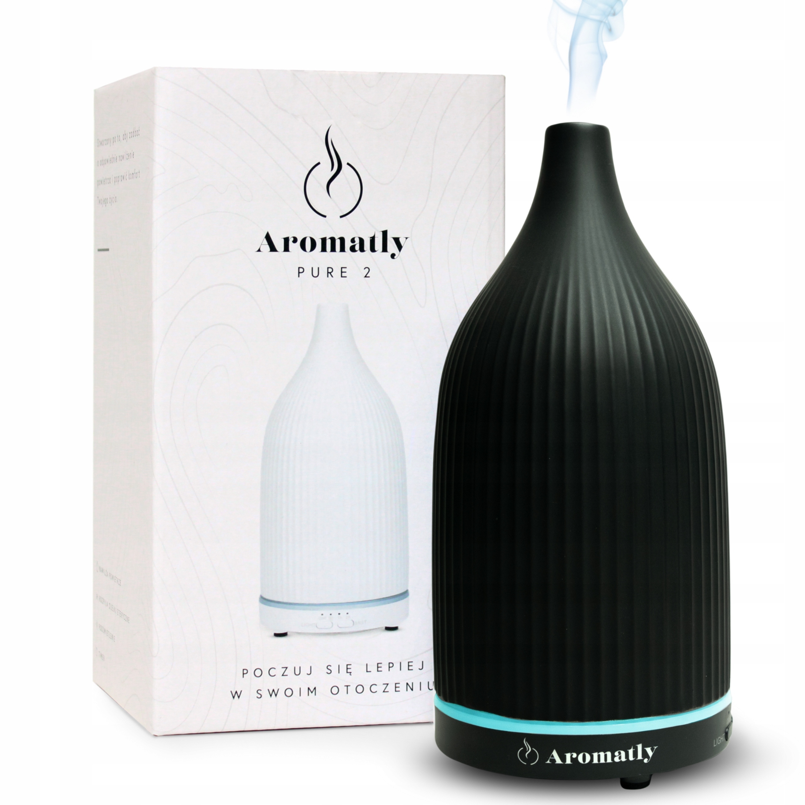 Aromatly Dyfuzor Zapachowy Ceramiczny Aromaterapia Lampka Nocna