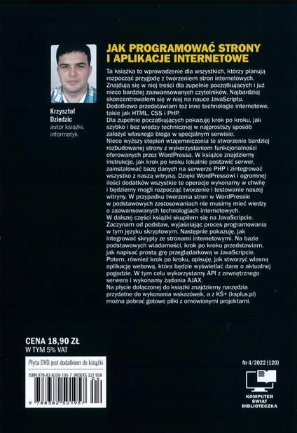 BIB. KOMPUTER ŚWIAT JAVASCRIPT HTML CSS PHP WORDPR Numer czasopisma 4