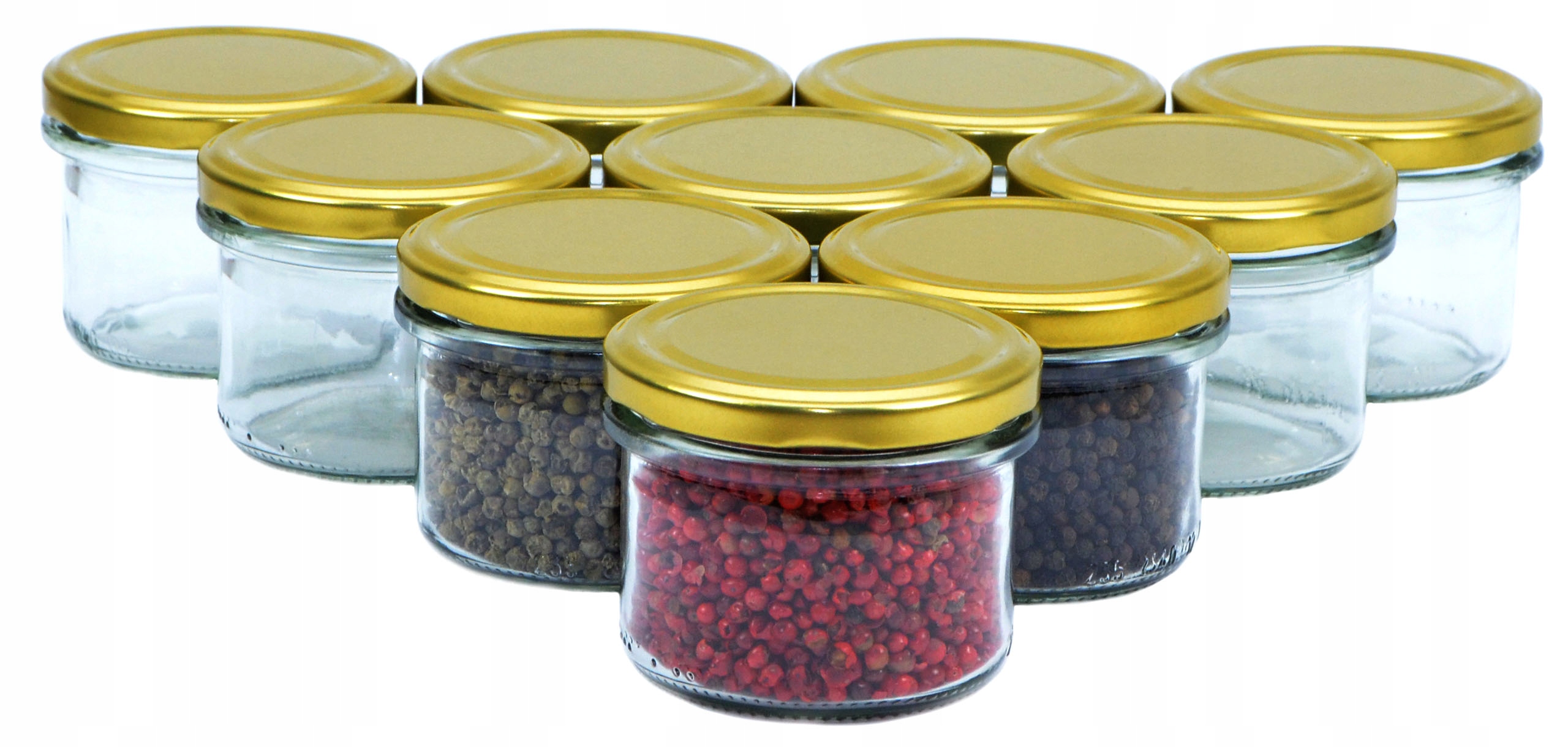 

Słoik Szklany 235 ML na przetwory prosty 10 szt