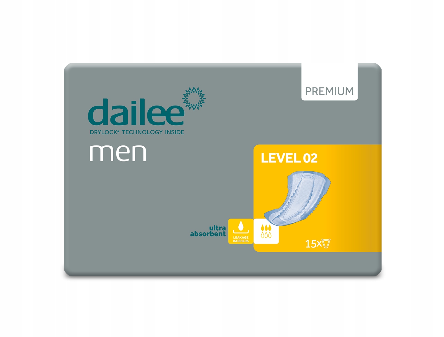 

Wkładki Na Nietrzymanie Moczu Men Level 2 Chłonne