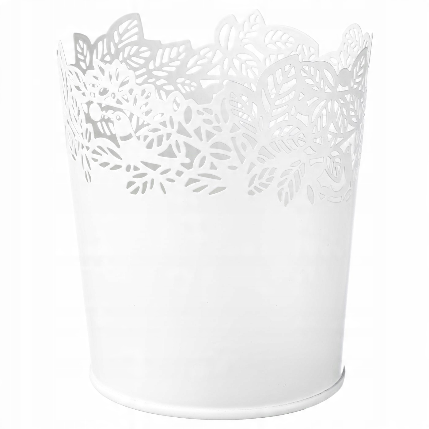 

Ikea Samverka osłonka doniczki biała 9cm 8739