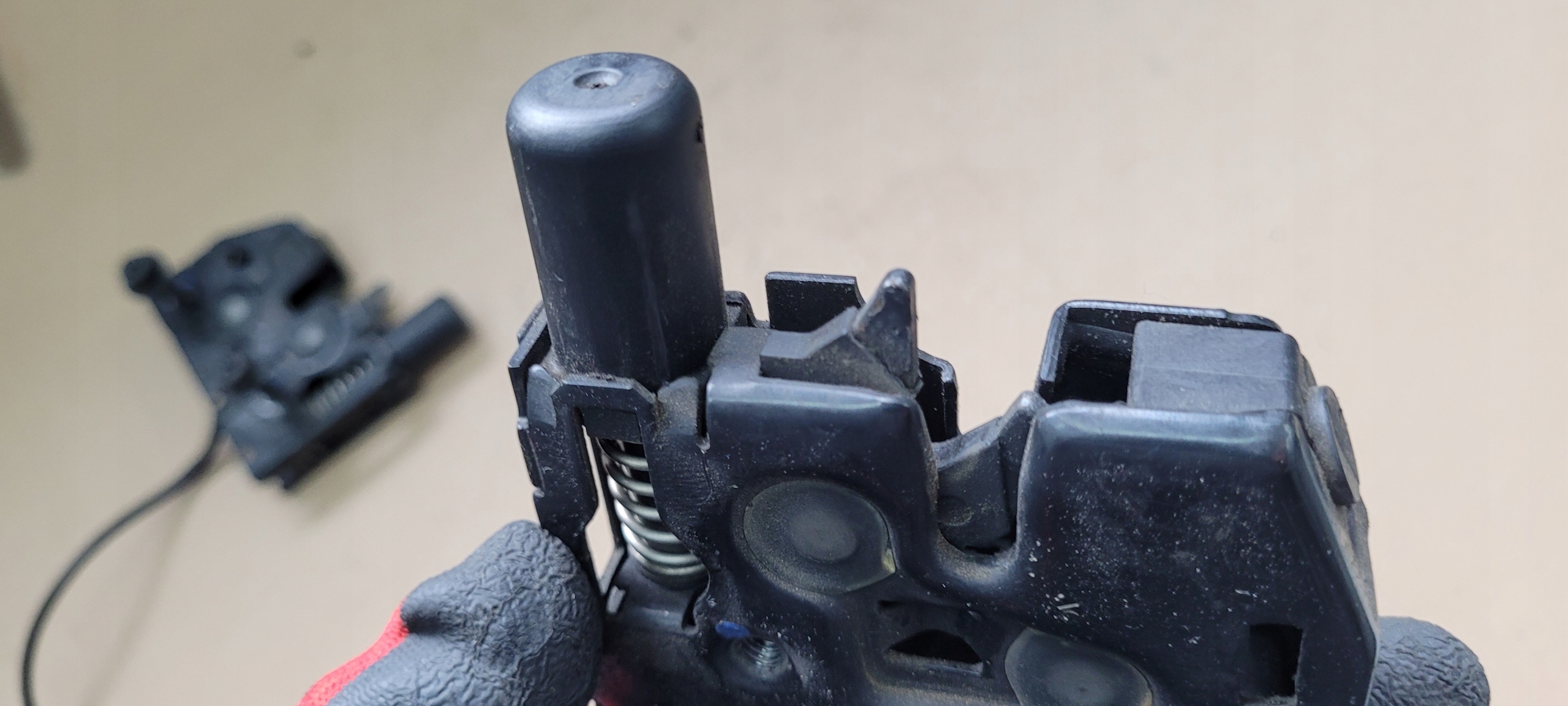 A7 4G S7 bonnet latch lock front 4G0823509C A6 C7 4G