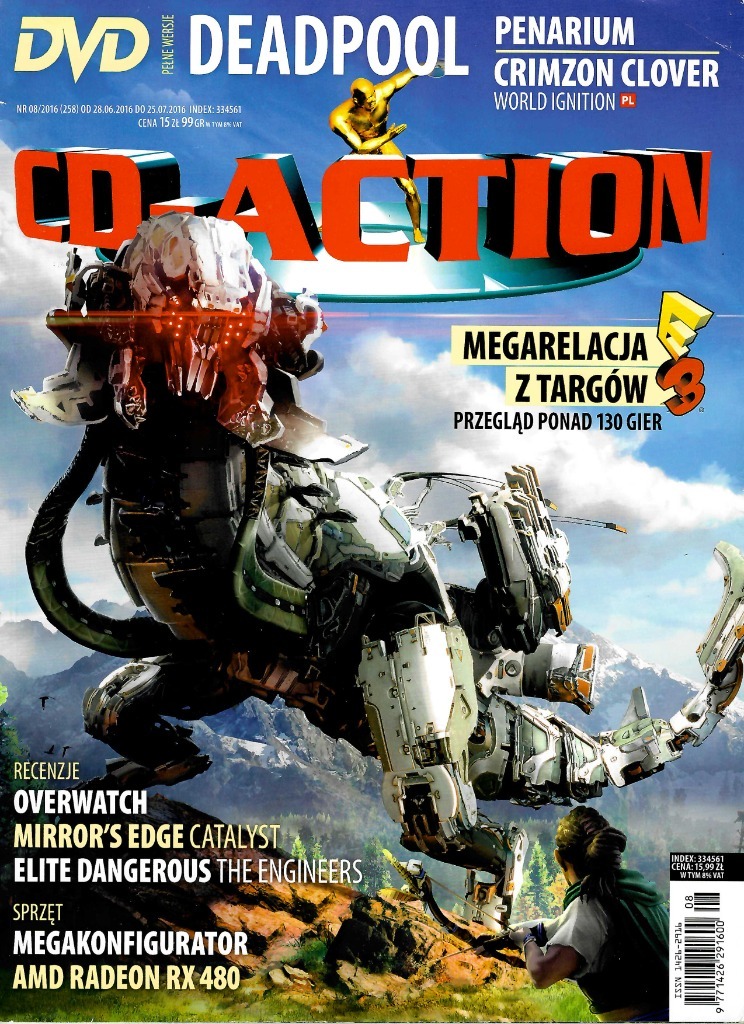 CD-Action 8 / 2016