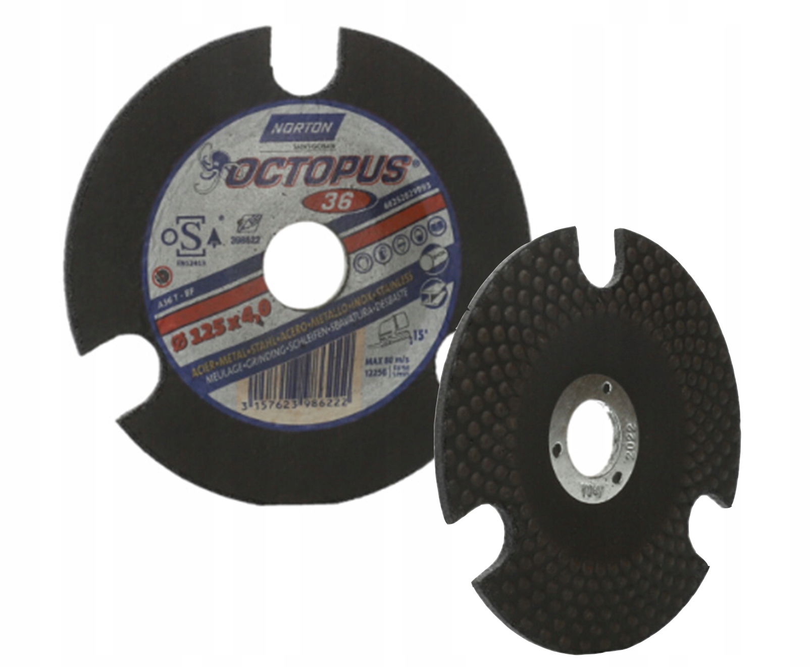 

Norton Tarcza do szlifowania metalu P36 Octopus