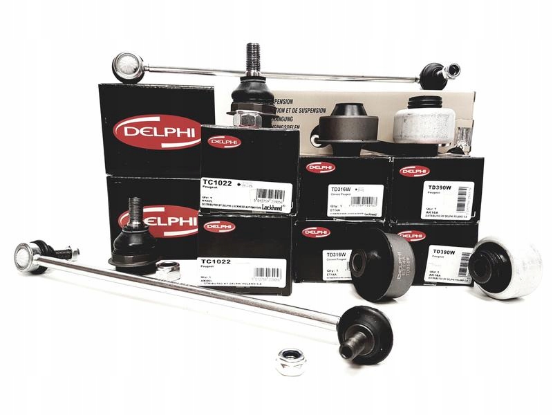 TC1022 - DELPHI ШТИФТИ ВТУЛКИ МУФТИ BERLINGO II 08-