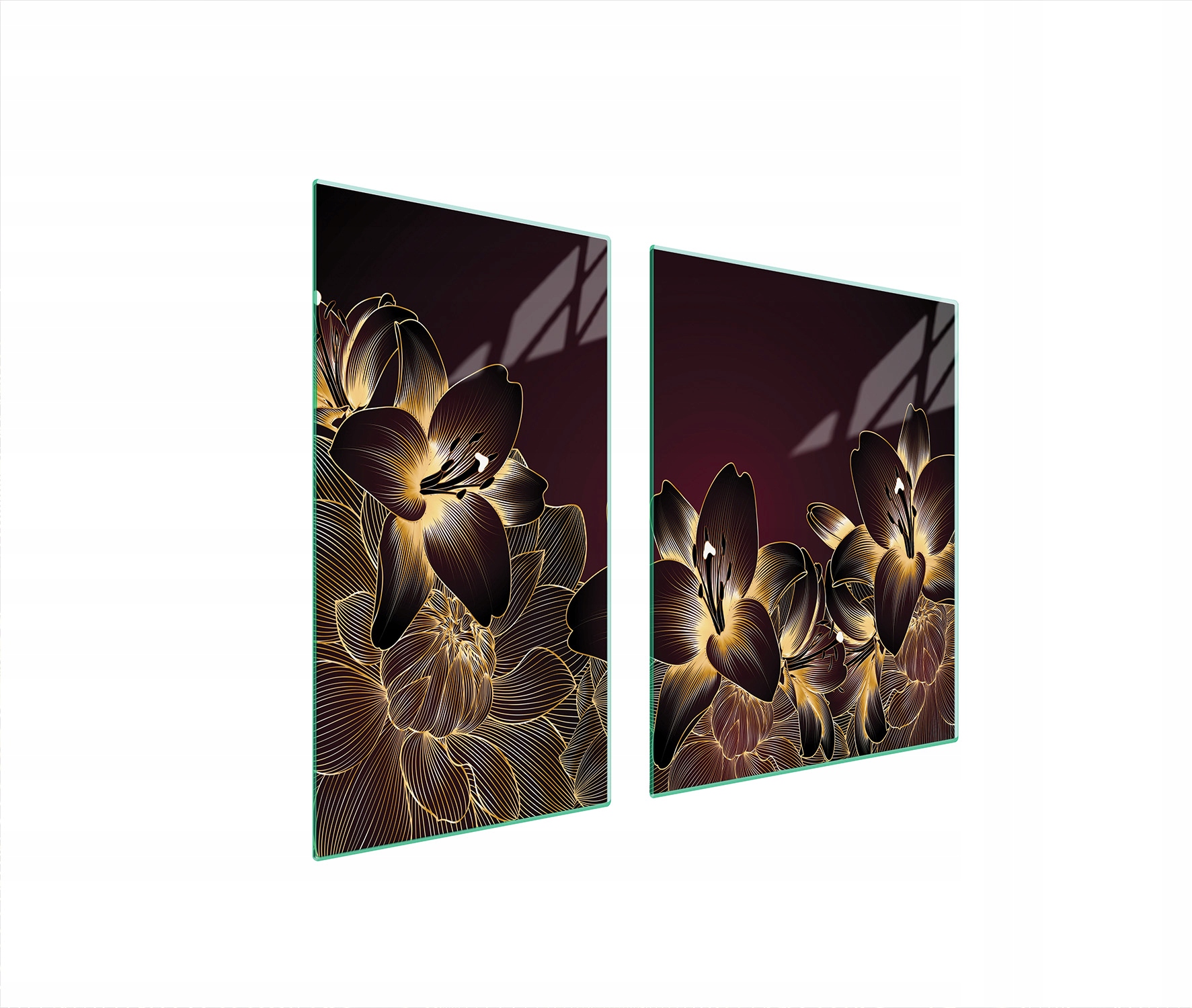 Ochranná Skleněná Deska Na Sporák 90x52 Orchidej Tvrzené Sklo