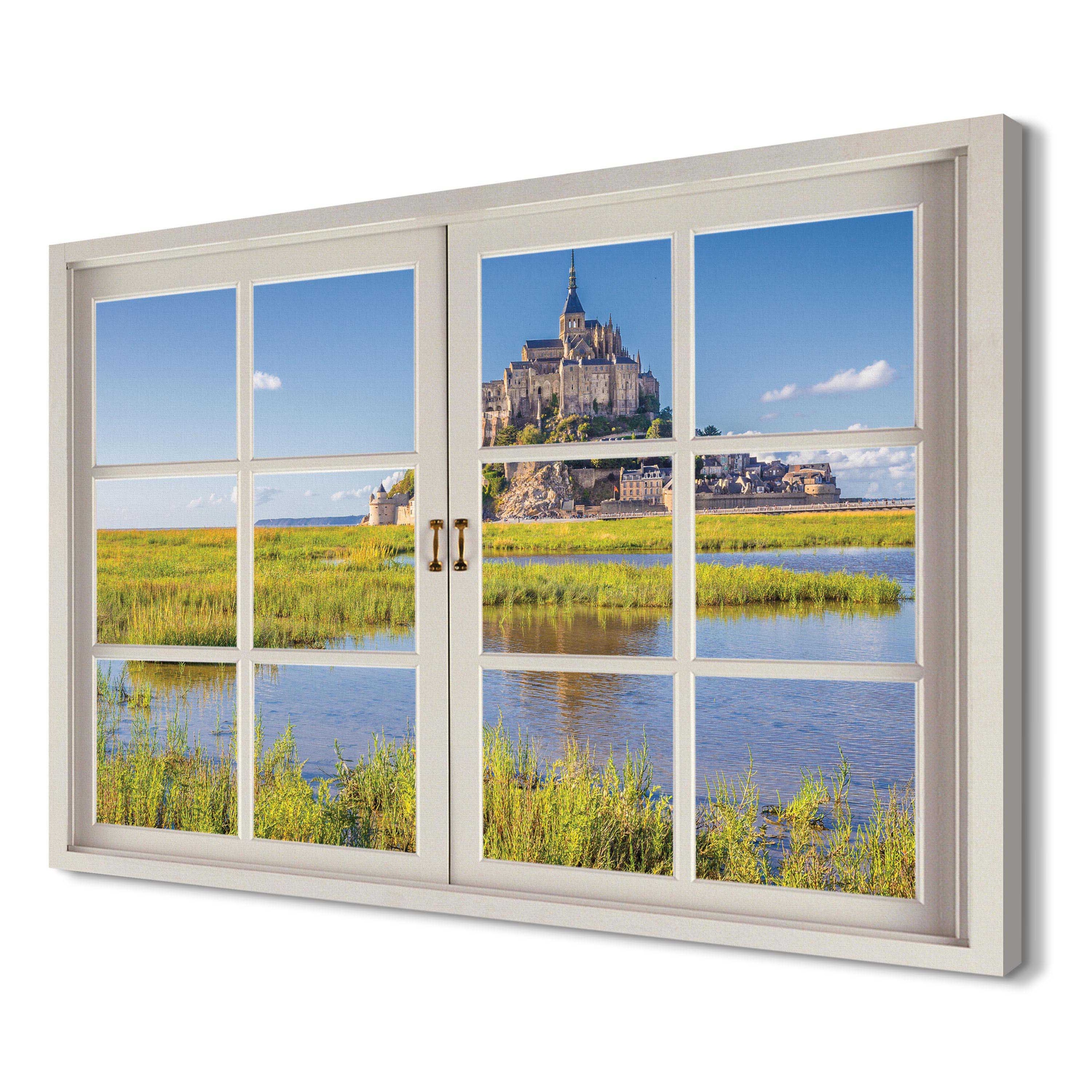 

Le Mont Saint-Michel 120x80 Obraz okno canvas 3d