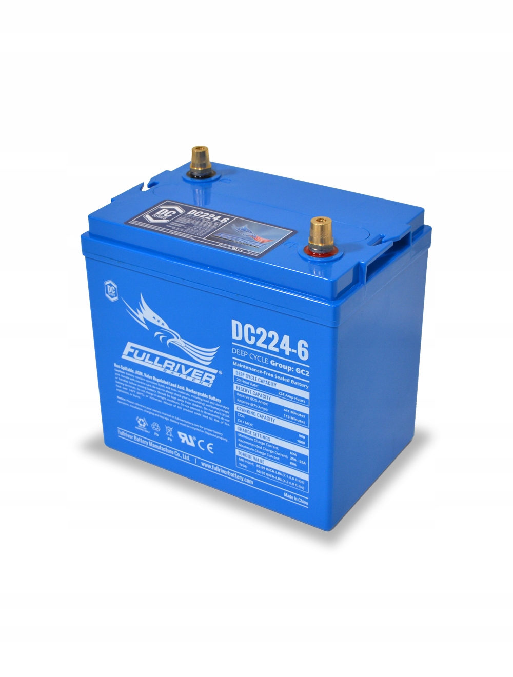 DC224-6 - Акумулятор Fullriver AGM DC224 - 6 224ah off-grid