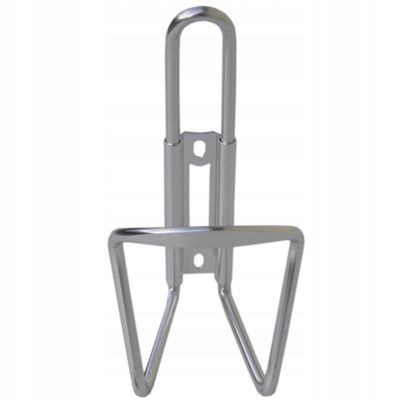 Koszyk uchwyt bidonu rowerowego Aluminiowy Srebrny