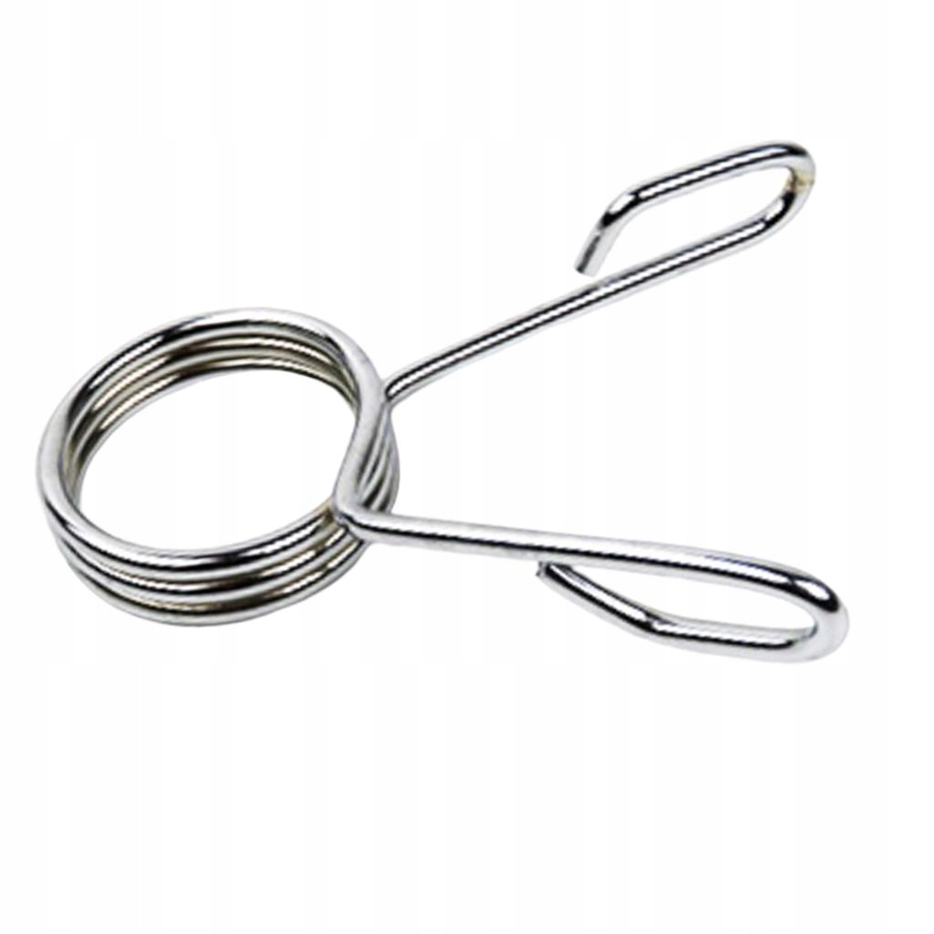 -Barbel Spring Clip Weight Dumbbell Bar 3 Rings Rodzaj sprężyna