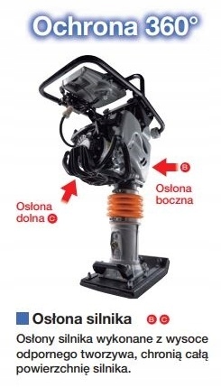 Ubijak stopowy Mikasa MTX 70 - 75kg Paliwo benzyna