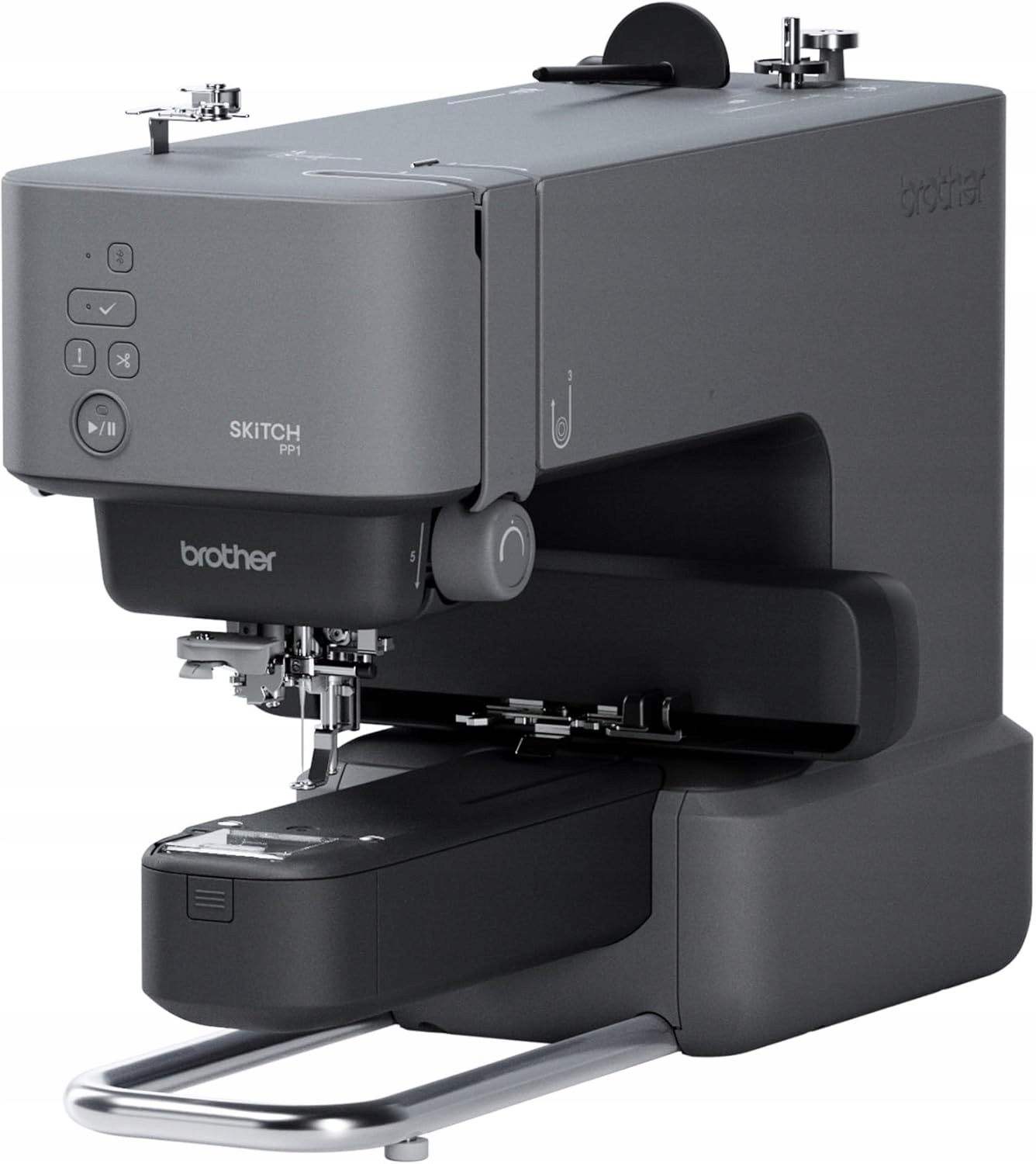 Bt Brother PP1 Skitch Vyšívací stroj šedý