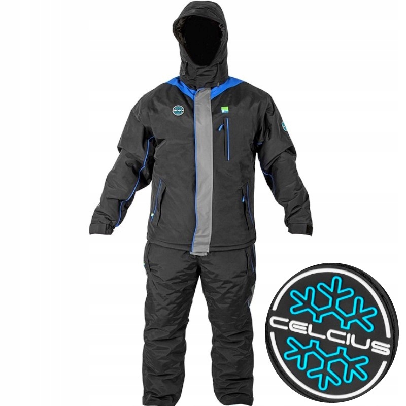 Komplet Preston Celcius r. L czarny