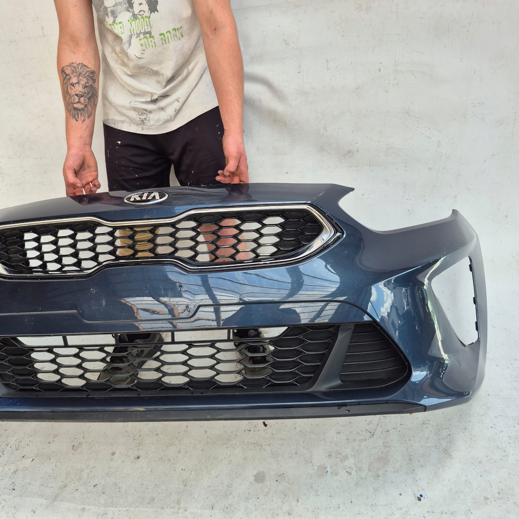 KIA CEED III 3 18-21 bumper front front grill without DZIUR 86511-J7000