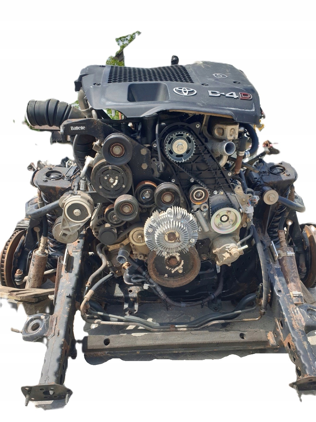 SILNIK ENGINE 1KD 3.0D TOYOTA HILUX D4D KOMPLETNY