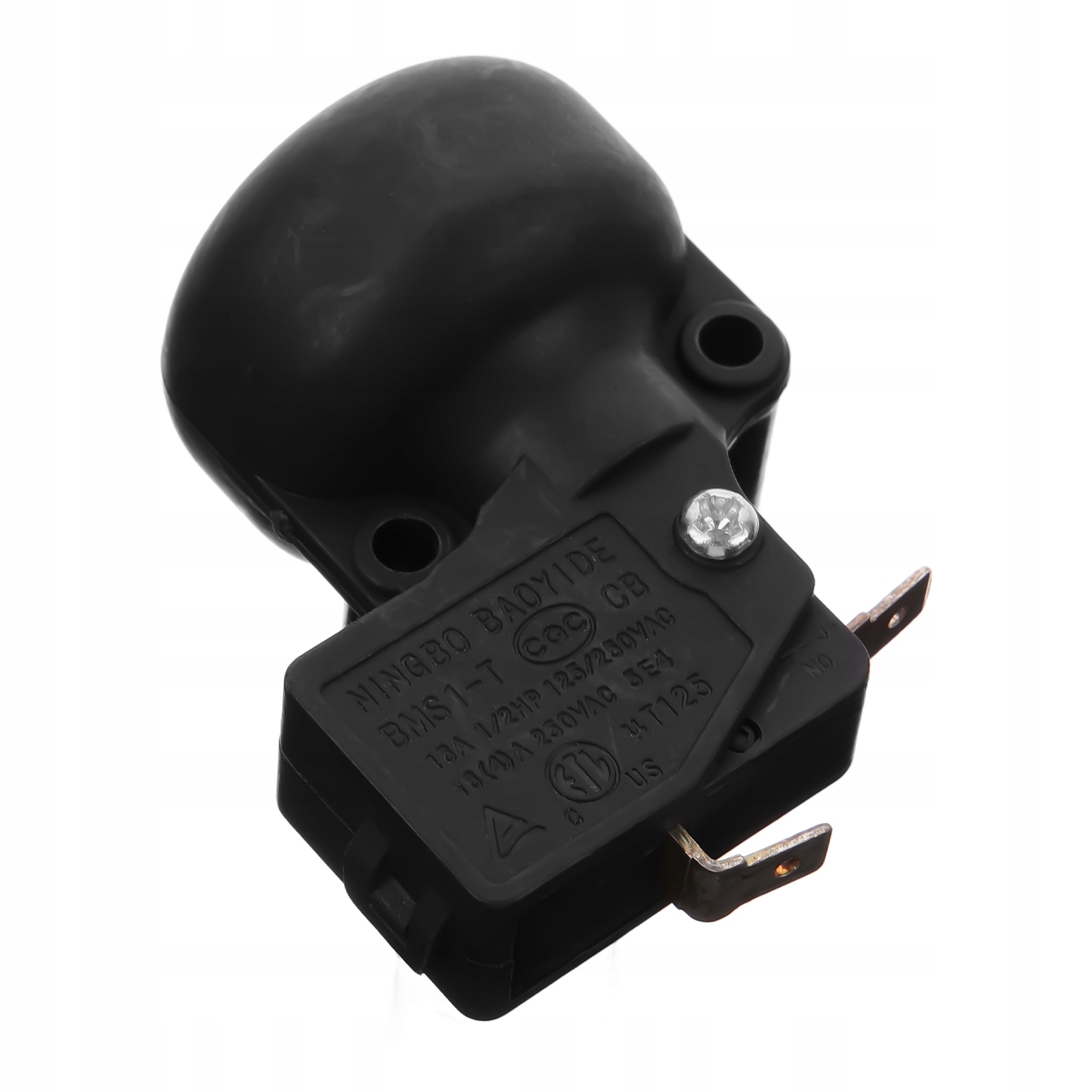 UNIWERSALNY CZARNY WYŁĄCZNIK PRZECHYŁOWY DO GRZEJNIKÓW PATIO