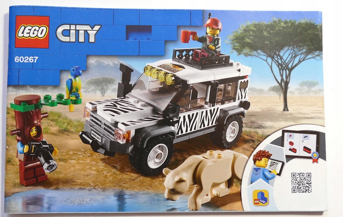 LEGO INSTRUKCJA CITY 60267 Terenówka na safari
