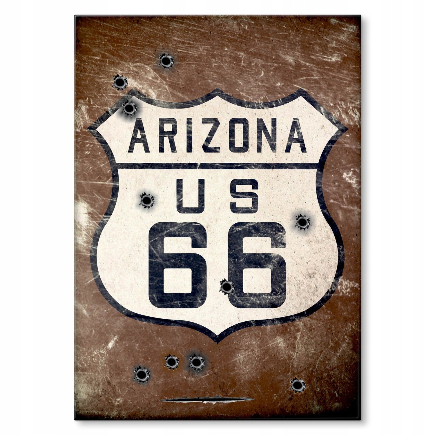 Kovový plakát Arizona Us 66 S