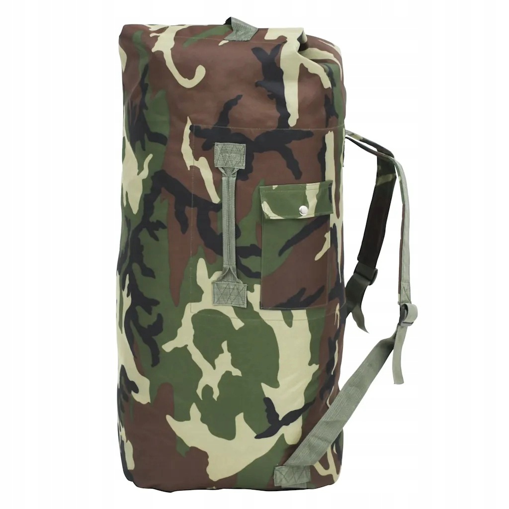 vidaXL Sportovní taška v army stylu 85 l maskáčová