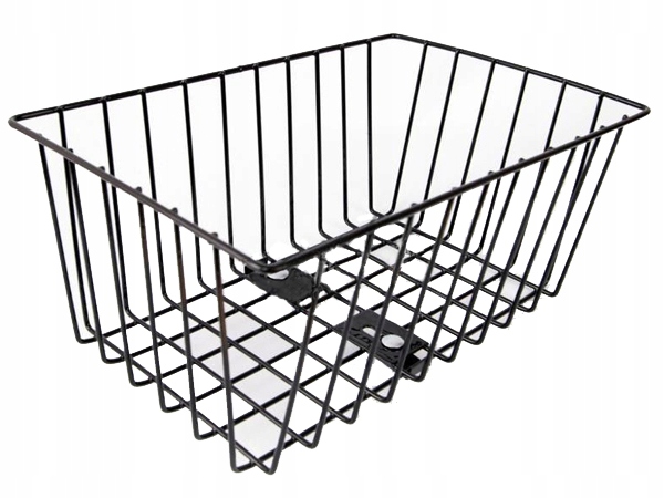

Koszyk Rowerowy Metalowy Czarny na tył Drut BP-1