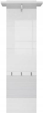 

Wieszak Panel Ścienny Biały Flames Black Red White