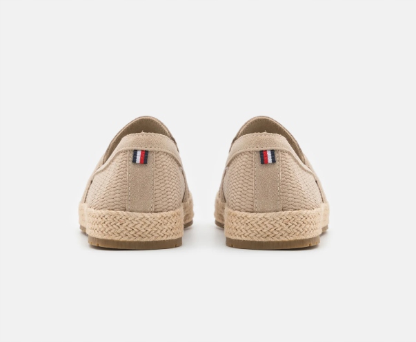 Tommy Hilfiger Espadryle męskie Classic Suede FM0FM04984 Beżowy rozmiar 44 Oryginalne opakowanie producenta brak
