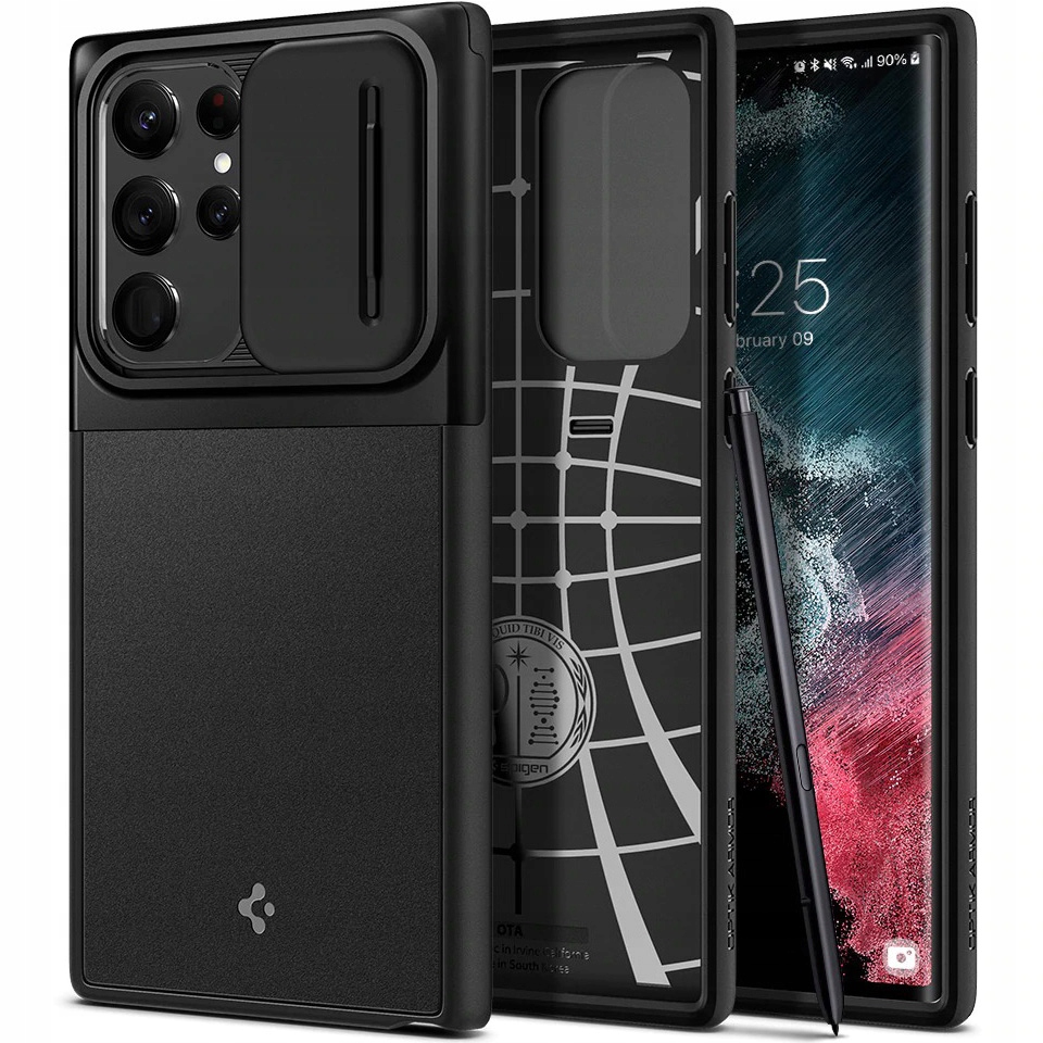 

Etui do Galaxy S22 Ultra, Spigen Optik, pokrowiec