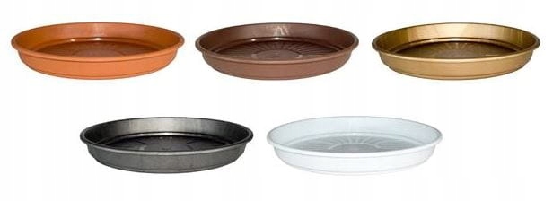 Podstawka matowa z rantem GRAFITOWA 31cm Kod producenta 005078