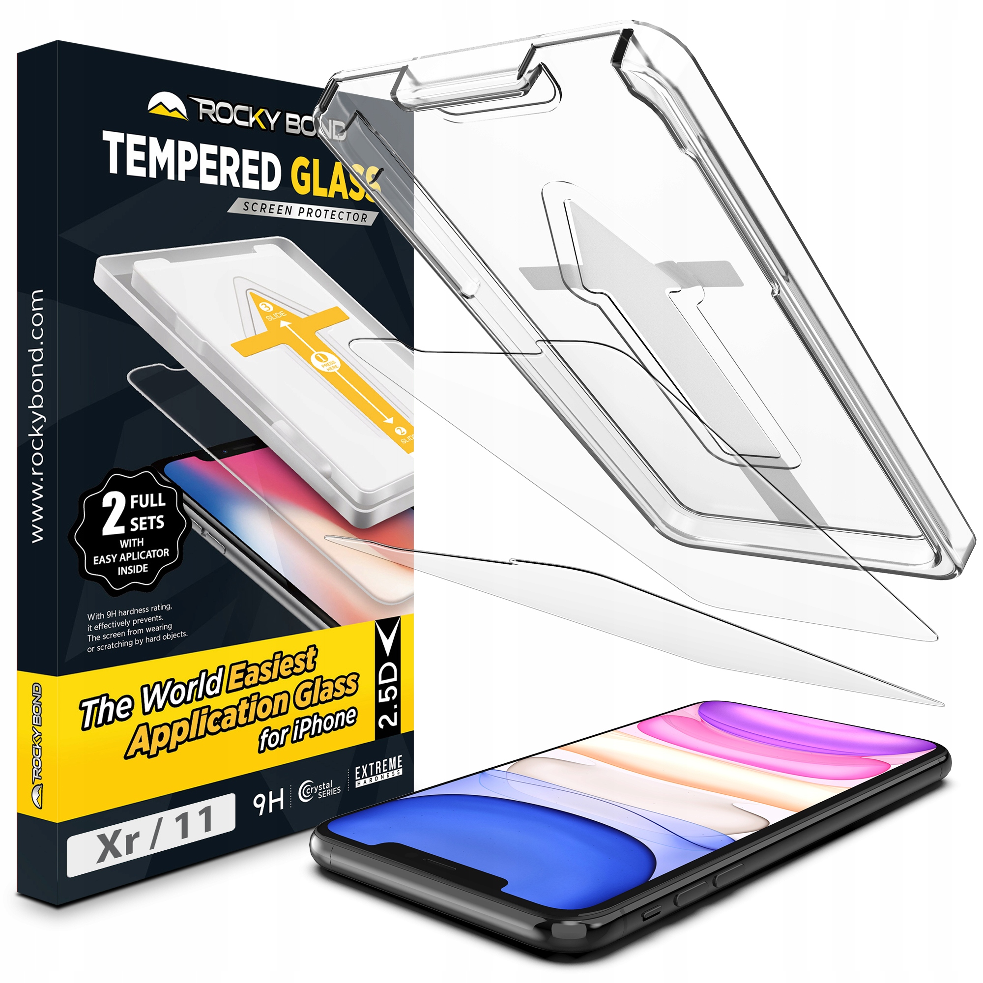 

Szkło Hartowane 9H do Apple iPhone 11 Xr